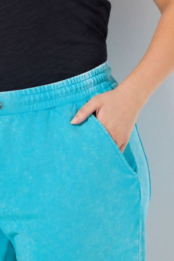 Plus size veliki brojevi Hlače kratkih nogavica elastičnog struka za punije