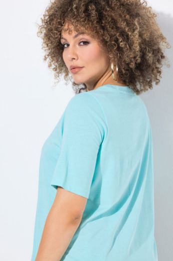Plus size veliki brojevi Majica kratkih rukava okruglog ovratnika za punije