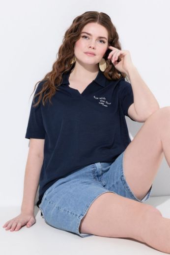 Plus size veliki brojevi Majica Polo kratkih rukava za punije