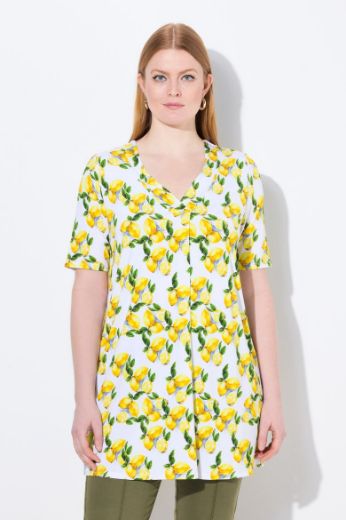 Plus size veliki brojevi Majica kratkih rukava dužeg kroja za punije