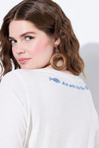 Plus size veliki brojevi Majica kratkih rukava okruglog ovratnika za punije