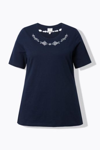 Plus size veliki brojevi Majica kratkih rukava okruglog ovratnika za punije