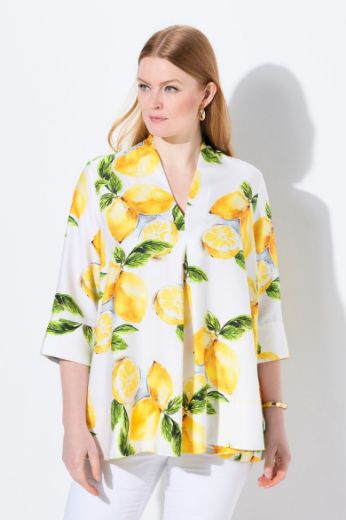 Plus size veliki brojevi Tunika 3/4 rukava A kroja za punije