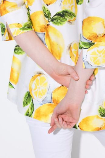 Plus size veliki brojevi Tunika 3/4 rukava A kroja za punije