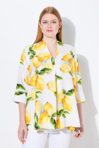 Plus size veliki brojevi Tunika 3/4 rukava A kroja za punije