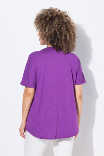 Plus size veliki brojevi Majica kratkih rukava okruglog ovratnika za punije