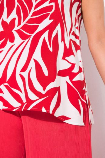 Plus size veliki brojevi Bluza bez rukava A kroja za punije