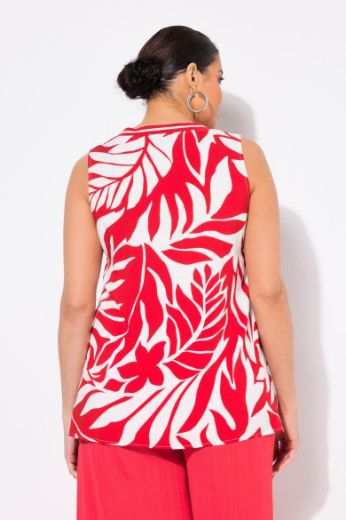 Plus size veliki brojevi Bluza bez rukava A kroja za punije