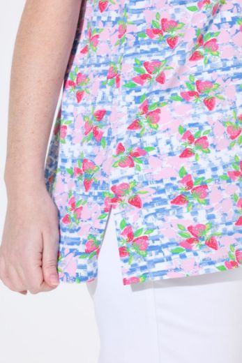 Plus size veliki brojevi Majica kratkih rukava A kroja za punije
