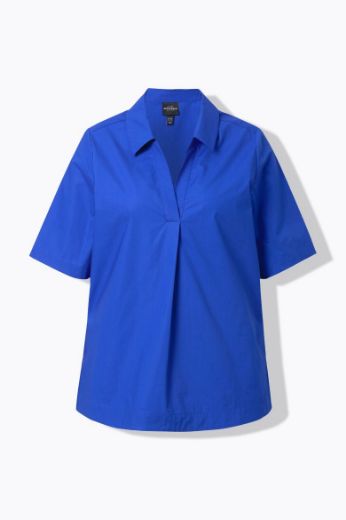 Plus size veliki brojevi Bluza kratkih rukava A kroja za punije