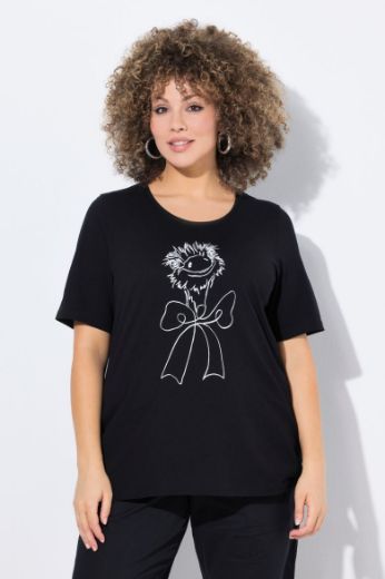 Plus size veliki brojevi Majica kratkih rukava okruglog ovratnika za punije
