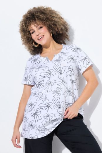 Plus size veliki brojevi Majica kratkih rukava A kroja za punije