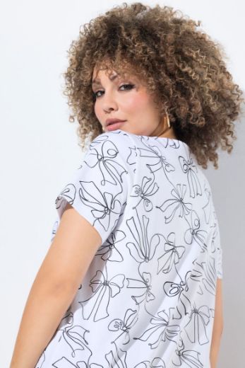 Plus size veliki brojevi Majica kratkih rukava A kroja za punije