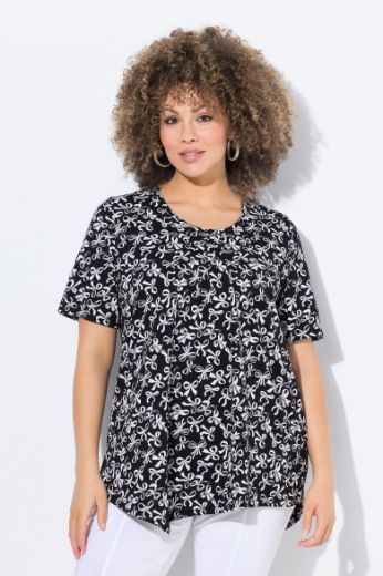 Plus size veliki brojevi Majica kratkih rukava A kroja za punije