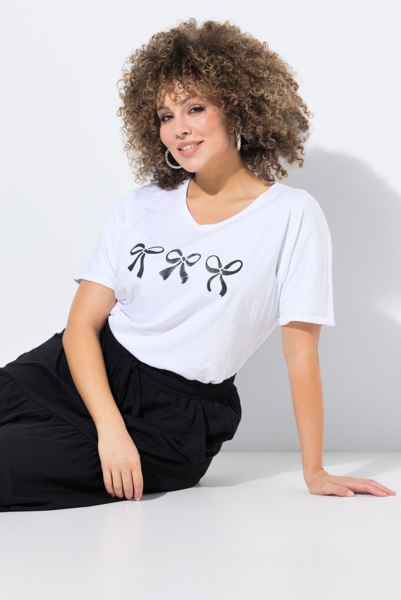 Plus size veliki brojevi Majica kratkih rukava A kroja za punije