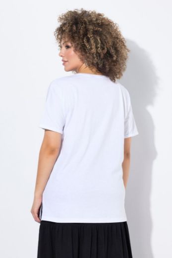 Plus size veliki brojevi Majica kratkih rukava A kroja za punije
