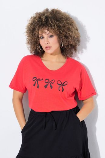 Plus size veliki brojevi Majica kratkih rukava A kroja za punije