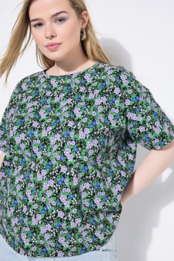 Plus size veliki brojevi Majica kratkih rukava šireg kroja za punije