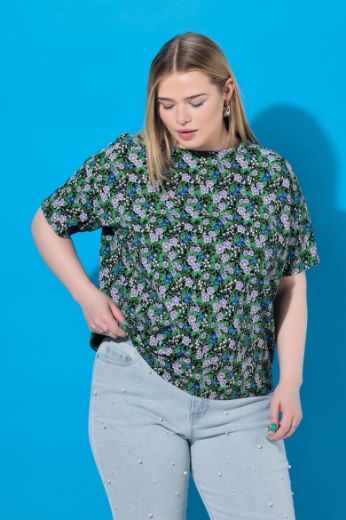 Plus size veliki brojevi Majica kratkih rukava šireg kroja za punije