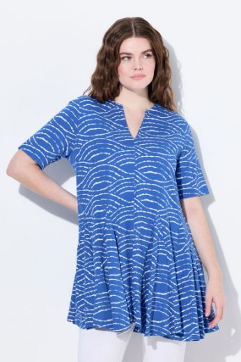 Plus size veliki brojevi Tunika kratkih rukava za punije