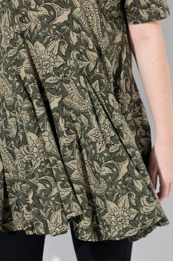Plus size veliki brojevi Tunika kratkih rukava za punije