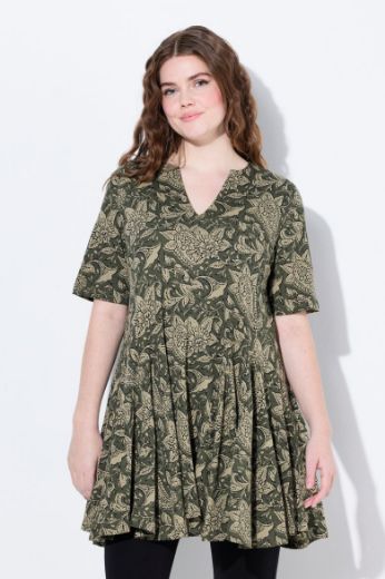 Plus size veliki brojevi Tunika kratkih rukava za punije
