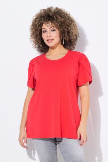 Plus size veliki brojevi Majica kratkih rukava okruglog ovratnika za punije