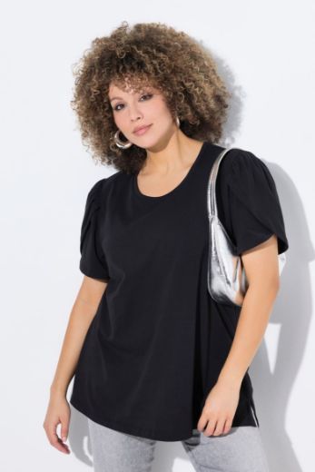 Plus size veliki brojevi Majica kratkih rukava okruglog ovratnika za punije