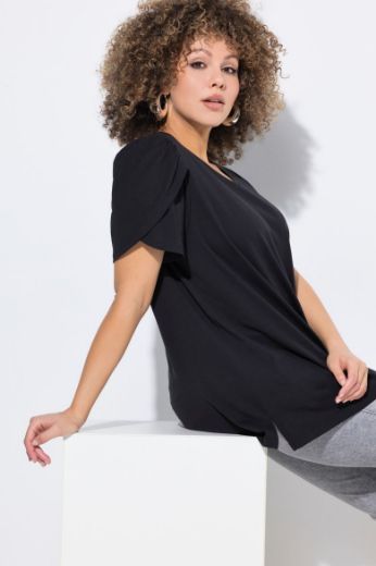 Plus size veliki brojevi Majica kratkih rukava okruglog ovratnika za punije