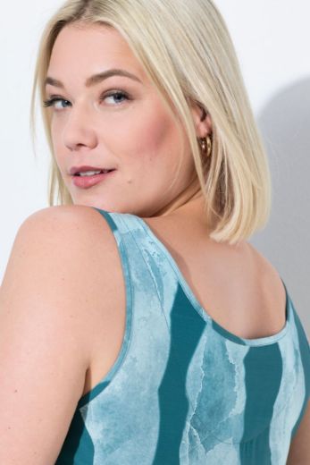 Plus size veliki brojevi Haljina maxi bez rukava za punije