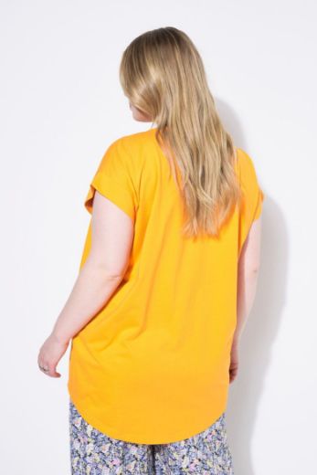 Plus size veliki brojevi Majica kratkih rukava šireg kroja za punije
