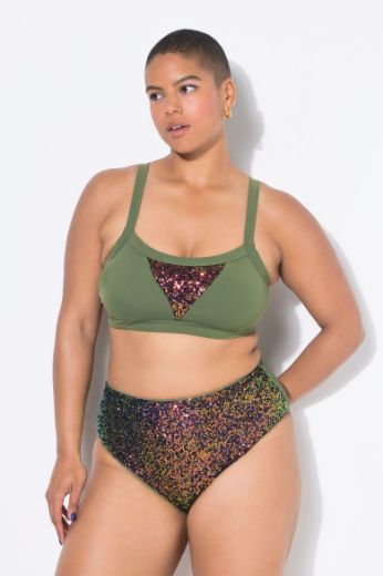 Plus size veliki brojevi Kupaći kostim gornji dio za punije