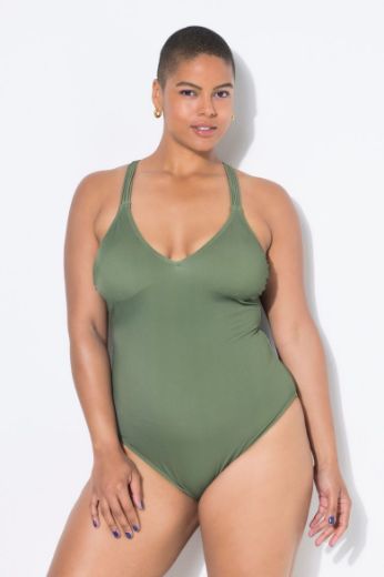 Plus size veliki brojevi Kupaći kostim jednodijelni za punije