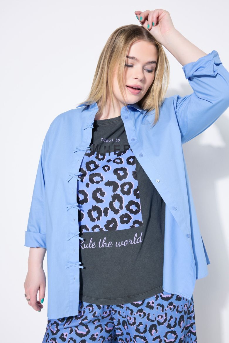 Plus size veliki brojevi Košulja dugih rukava za punije