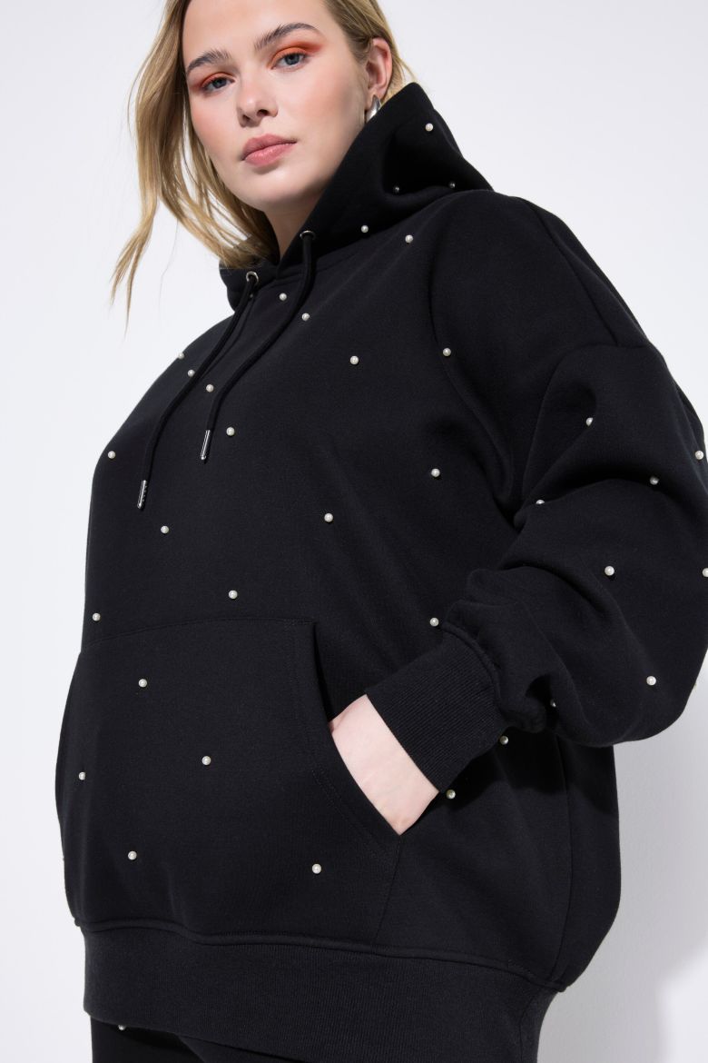 Plus size veliki brojevi Majica dugih rukava s kapuljačom za punije