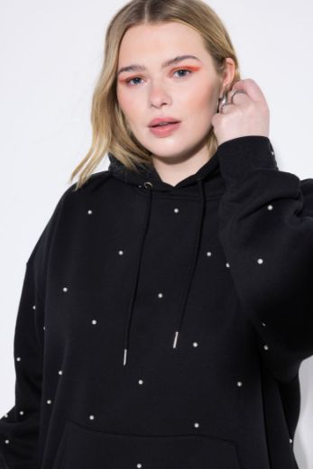 Plus size veliki brojevi Majica dugih rukava s kapuljačom za punije