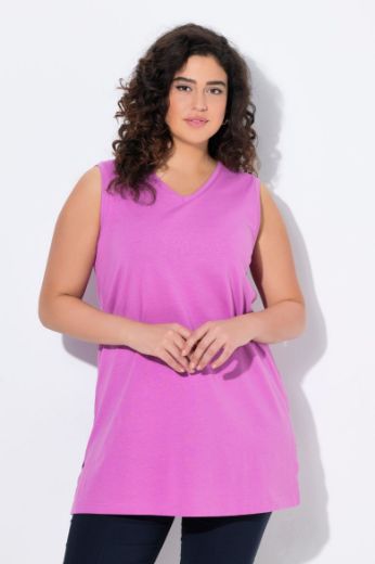 Plus size veliki brojevi Majica V izrez Basic top za punije