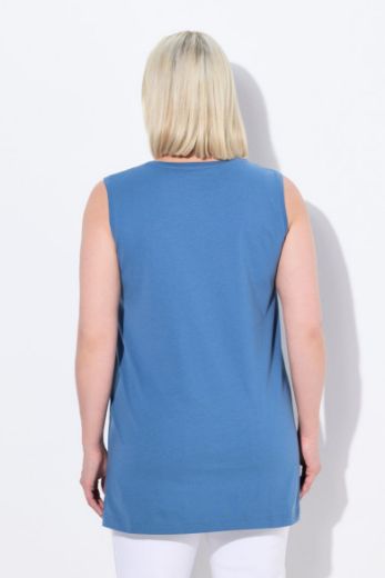 Plus size veliki brojevi Majica V izrez Basic top za punije