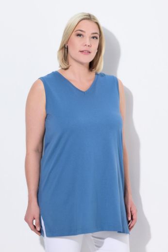 Plus size veliki brojevi Majica V izrez Basic top za punije