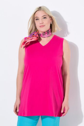 Plus size veliki brojevi Majica V izrez Basic top za punije