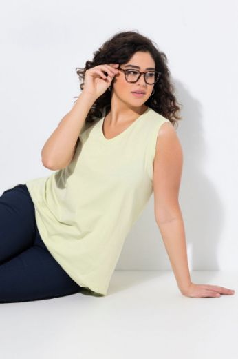 Plus size veliki brojevi Majica V izrez Basic top za punije