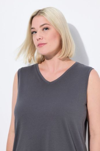 Plus size veliki brojevi Majica V izrez Basic top za punije