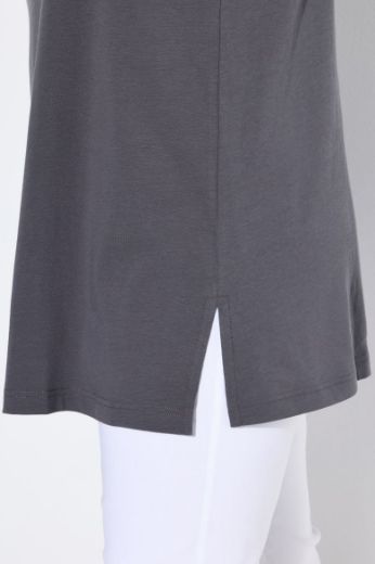 Plus size veliki brojevi Majica V izrez Basic top za punije