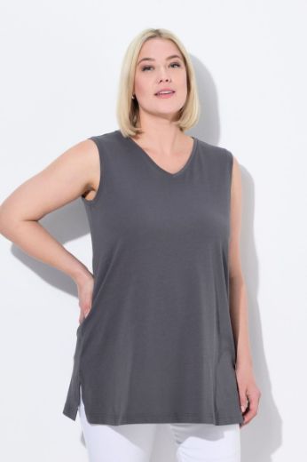 Plus size veliki brojevi Majica V izrez Basic top za punije