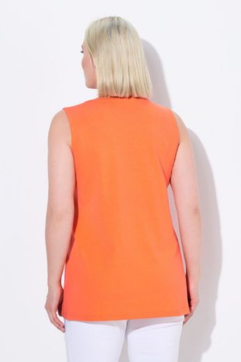 Plus size veliki brojevi Top V ovratnik A kroja za punije