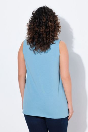 Plus size veliki brojevi Top V ovratnik A kroja za punije