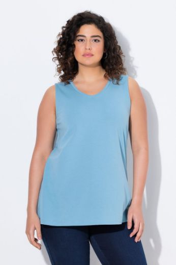 Plus size veliki brojevi Top V ovratnik A kroja za punije