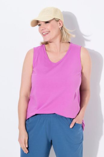 Plus size veliki brojevi Top V ovratnik A kroja za punije