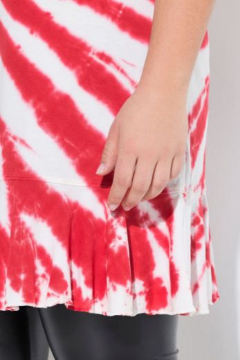 Plus size veliki brojevi Majica kratkih rukava okruglog ovratnika za punije