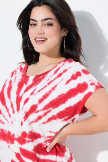 Plus size veliki brojevi Majica kratkih rukava okruglog ovratnika za punije